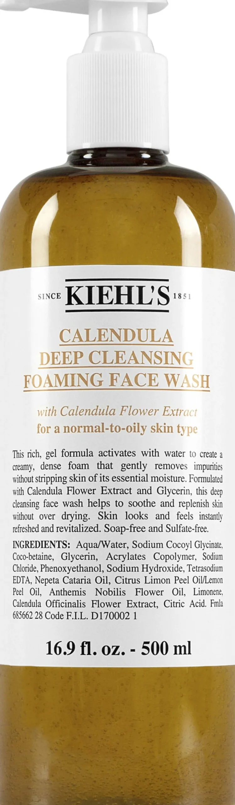 Kiehl's Calendula Foaming Wash 500ml