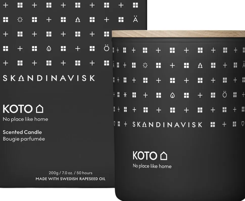 KOTO Scented Candle w Lid 200g