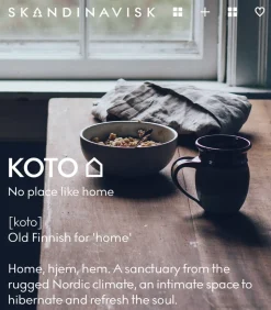 KOTO Scented Candle w Lid 200g