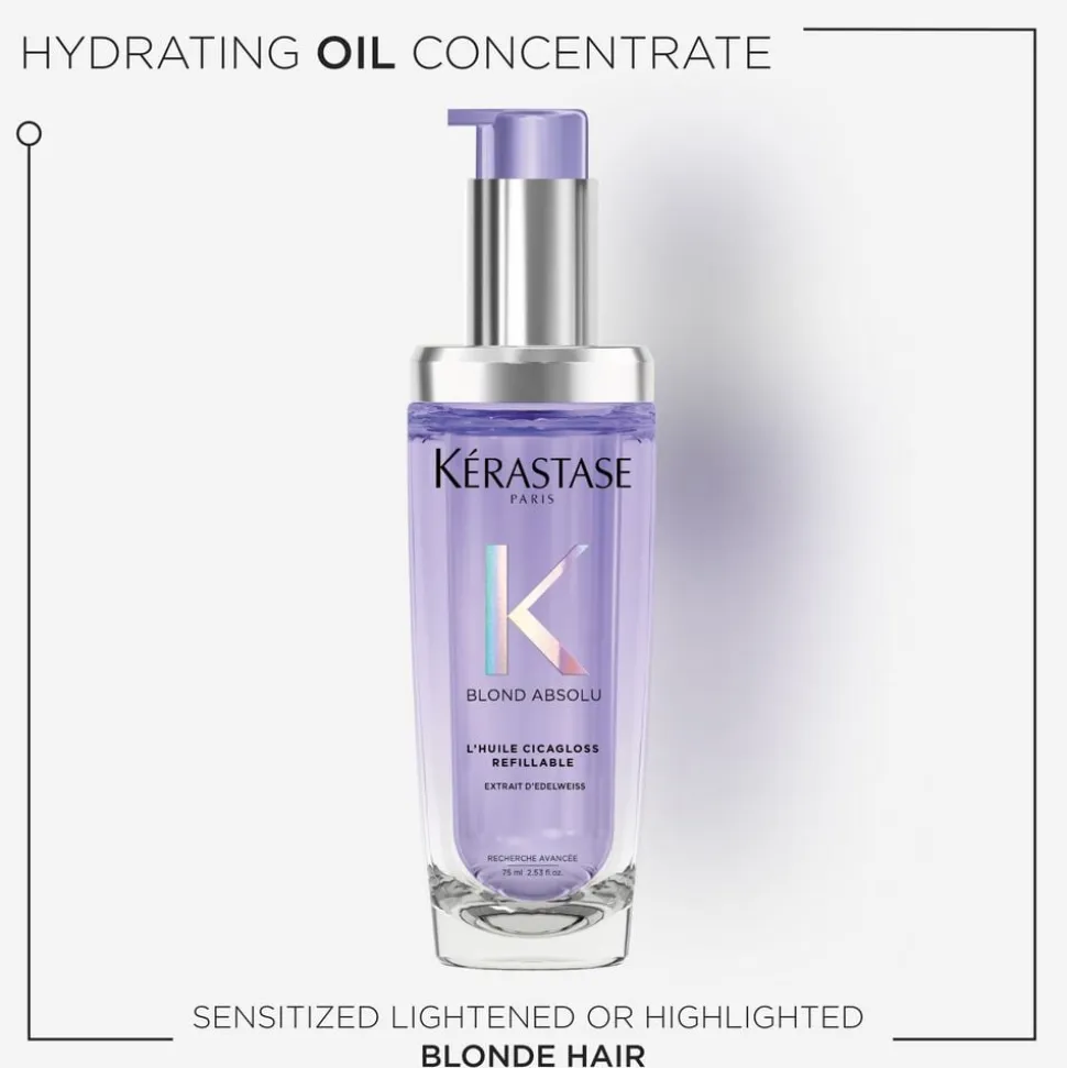Kérastase Blond Absolu L´Huile Cicagloss Hair Oil Refill 75m