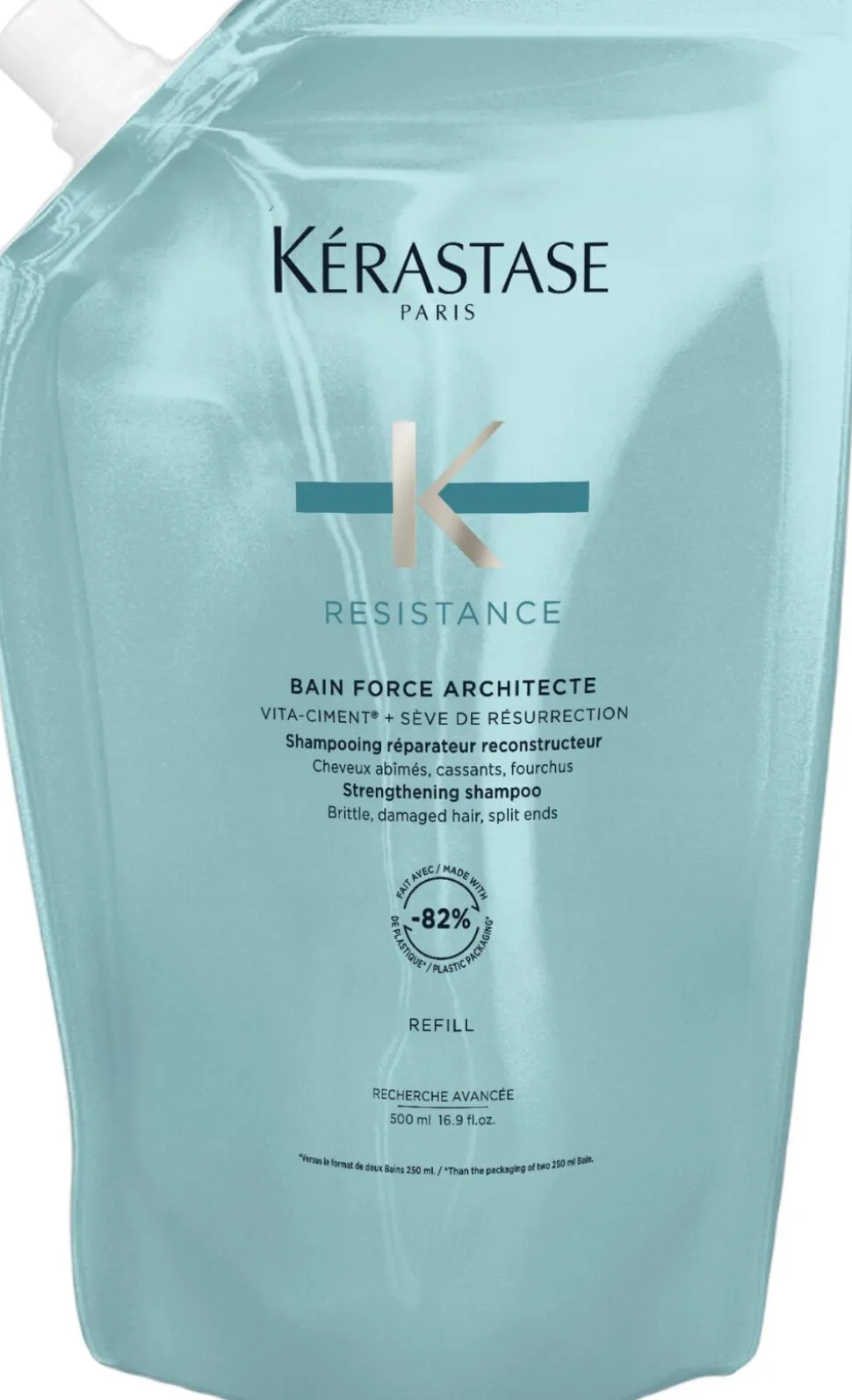 Kérastase Resistance Bain Force Architecte Shampoo 500ml Ref