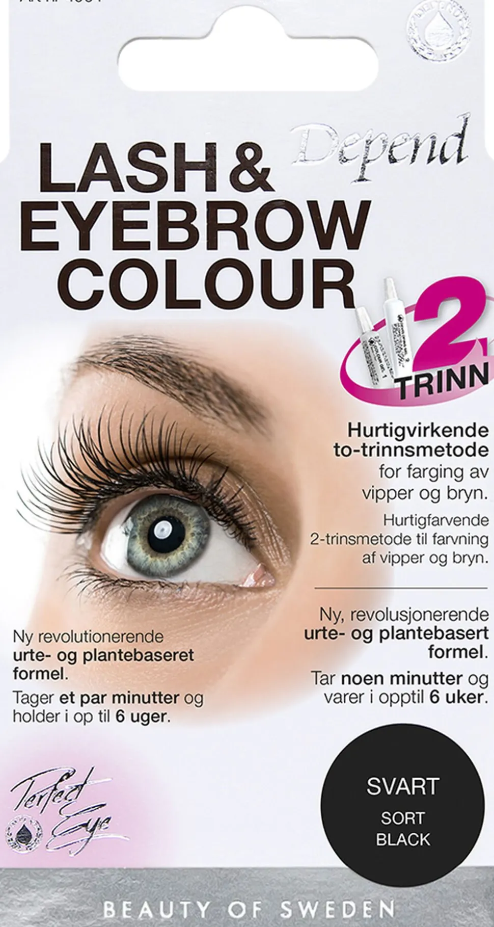 Lash/eyebrow col. Black