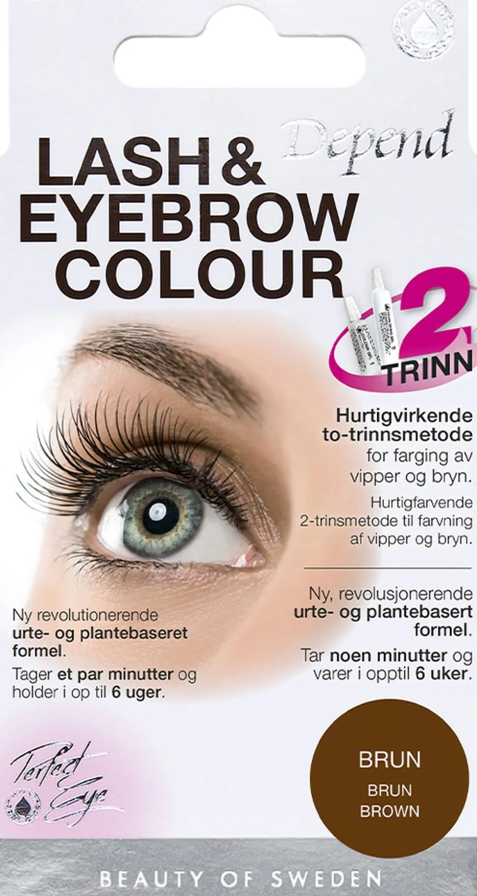 Lash/eyebrow col. Brown