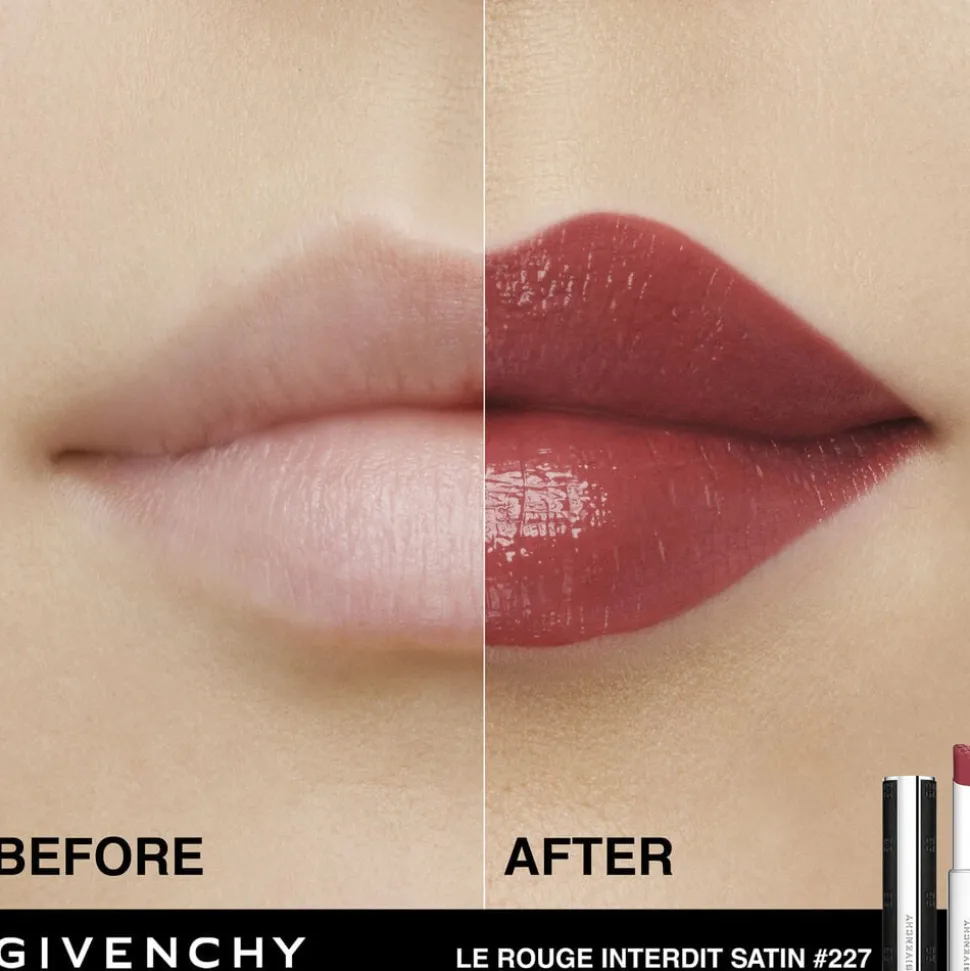 Le Rouge Interdit Satin Lipstick
