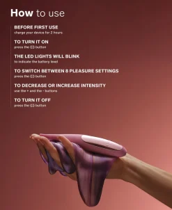 LELO DOT Travel Klitoris Vibrator - Pink