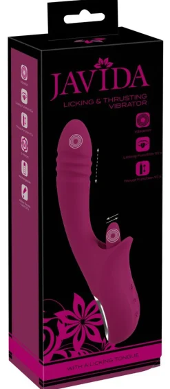 Licking & Thrusting Vibrator