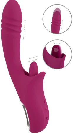 Licking & Thrusting Vibrator