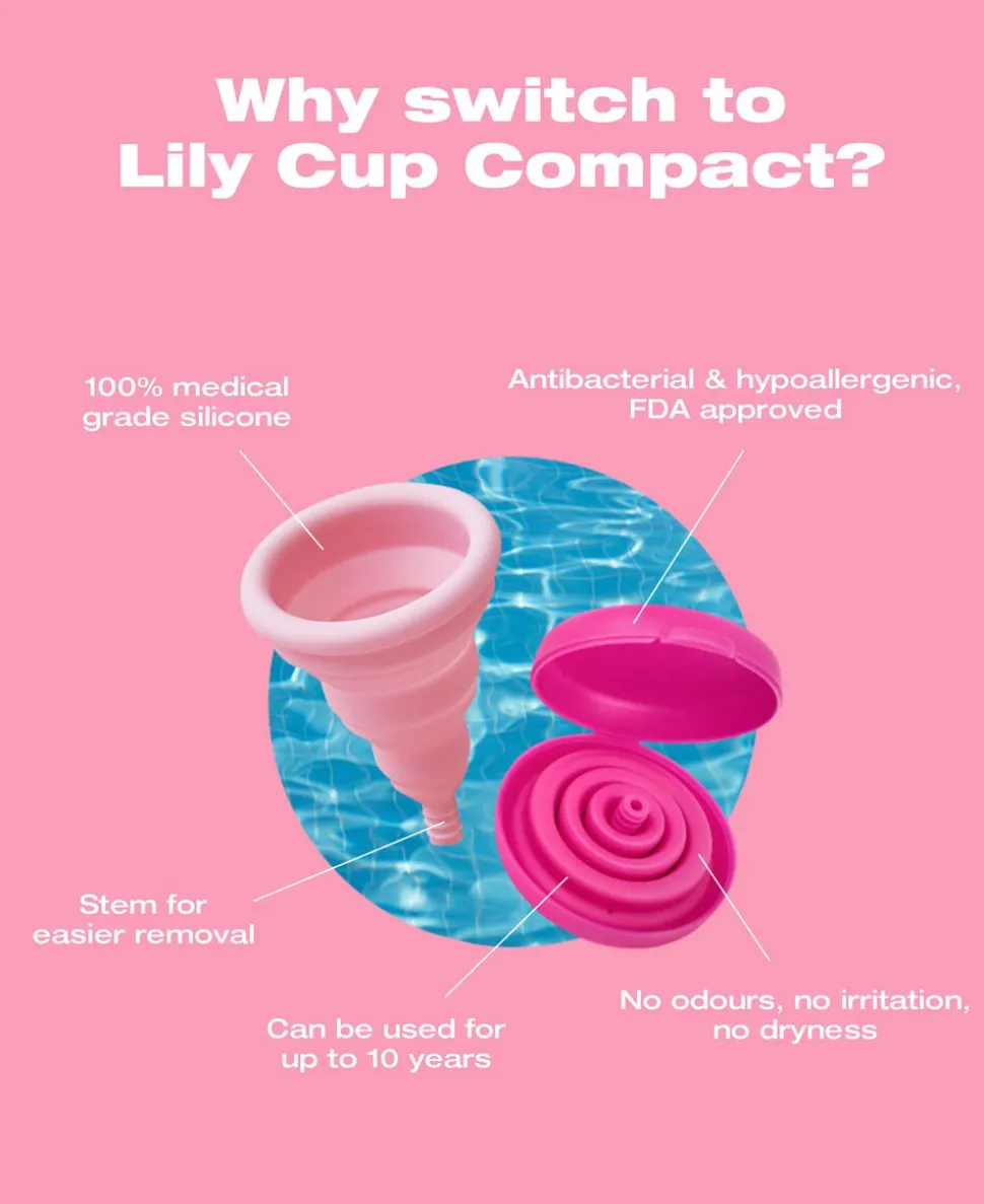 Lily Cup Compact A Menstruationskop