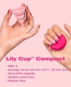 Lily Cup Compact A Menstruationskop