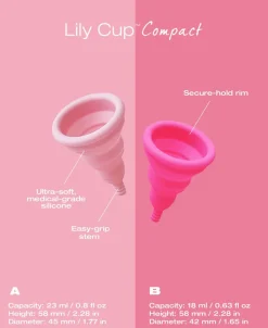 Lily Cup Compact B Menstruationskop