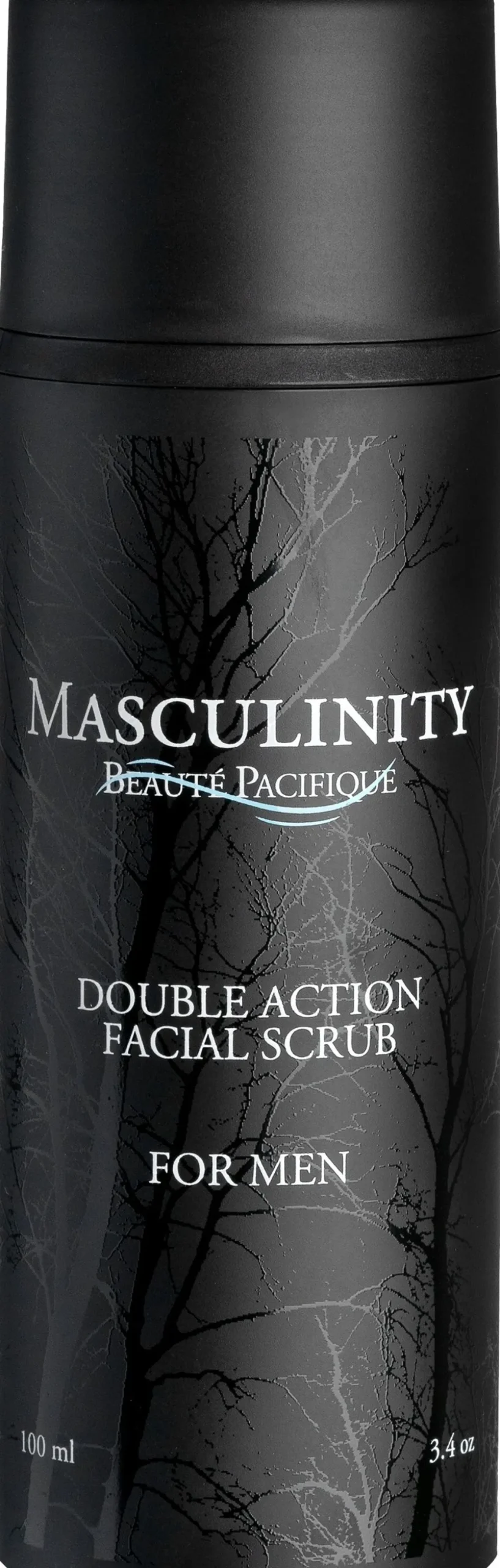 Masculinity Double Action Facial Scrub For Men 100 ml.