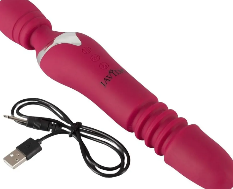 Massage Wand Warming & Thrusting Vibe
