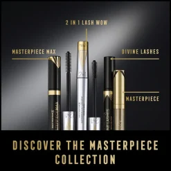 Max Factor Masterpiece 2 In 1 Lash Wow Mascara, 001 Black, 7ml