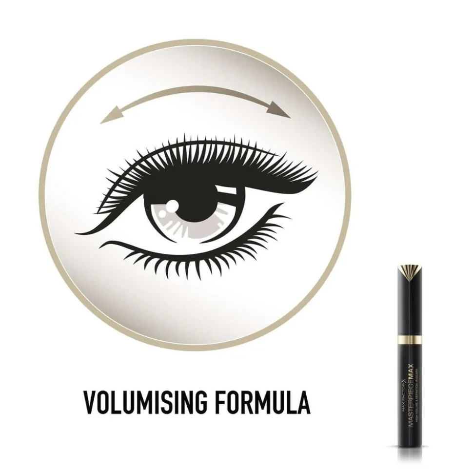 Max Factor Masterpiece Max Mascara, 001 Black/Brown, 7. 2ml