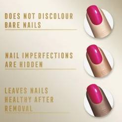 Max Factor Miracle Pure Nail Polish, 265 Fiery Fuchsia, 1. 85 g