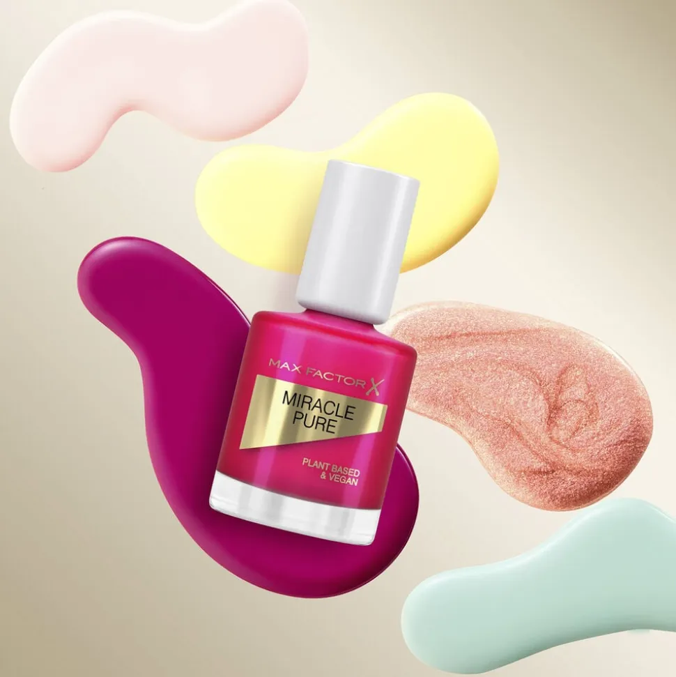 Max Factor Miracle Pure Nail Polish, 265 Fiery Fuchsia, 1. 85 g