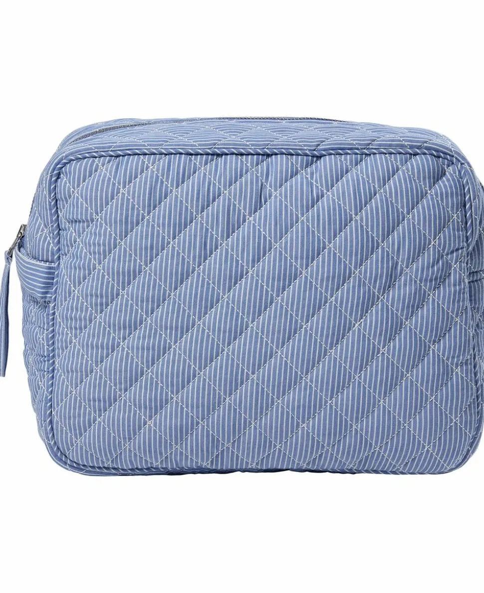 Moira 2 G toilettaske Bright Blue Stripe