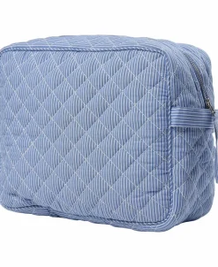 Moira 2 G toilettaske Bright Blue Stripe