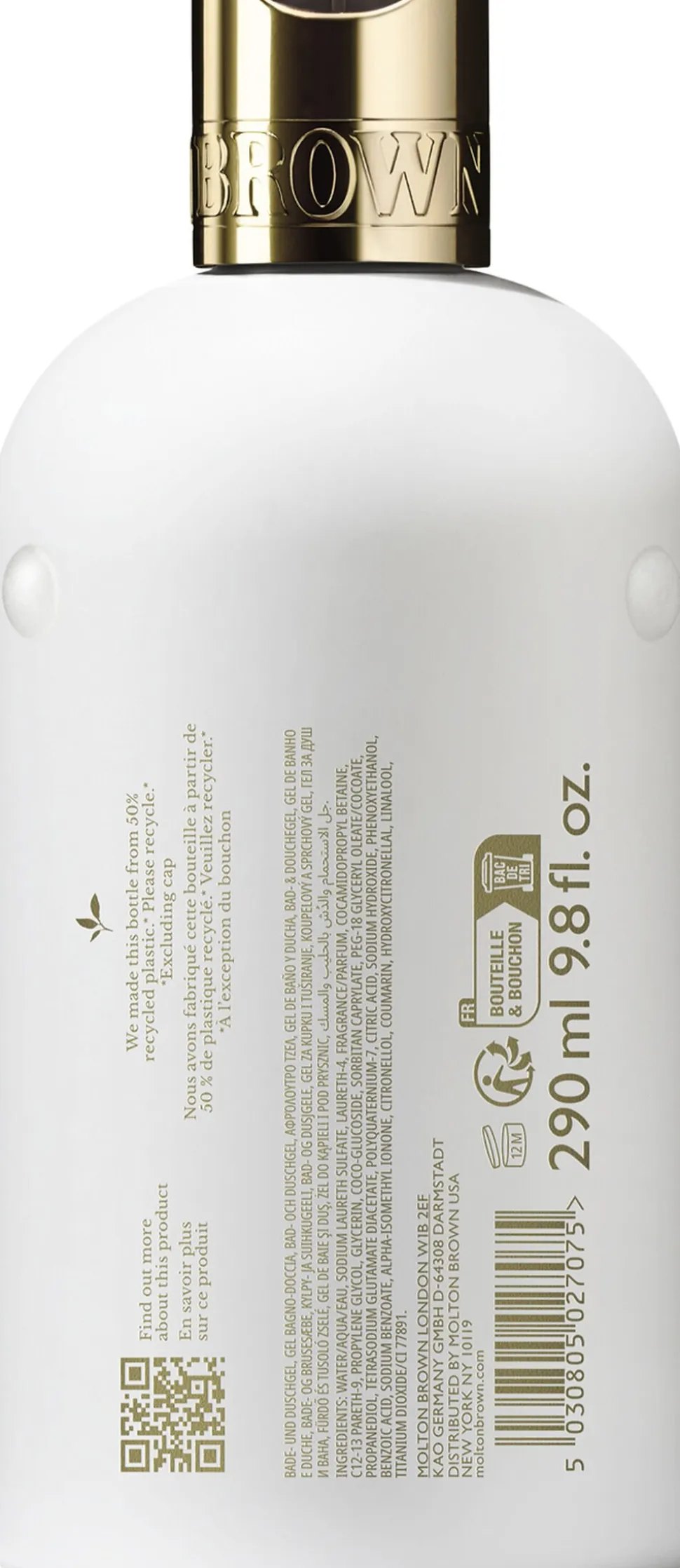 Molton Brown Milk Musk Bath & Shower Gel 300 ml