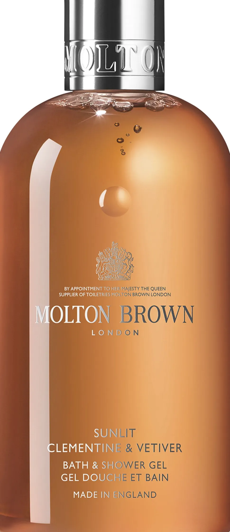 Molton Brown Sunlit Clementine & Vetiver Bath & Shower Gel 300 ml