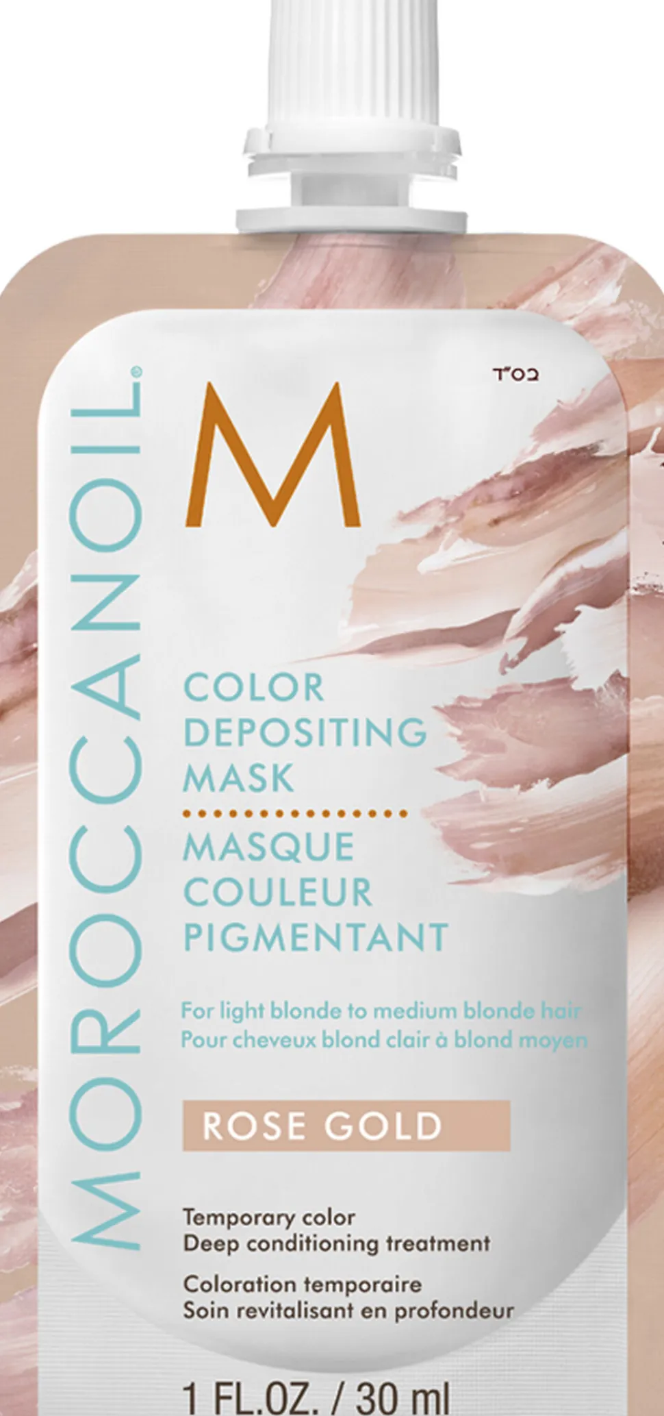 Moroccanoil Rose Gold Color Depositing Mask 30ml.