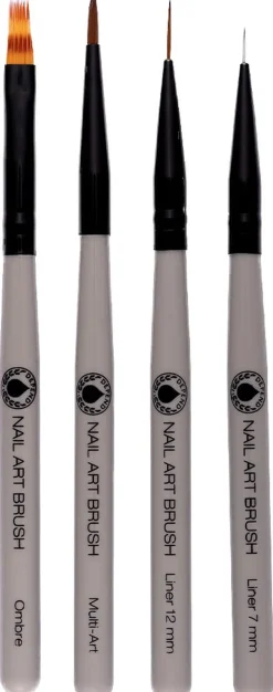 Nail Art Brush Kit 4 psc.