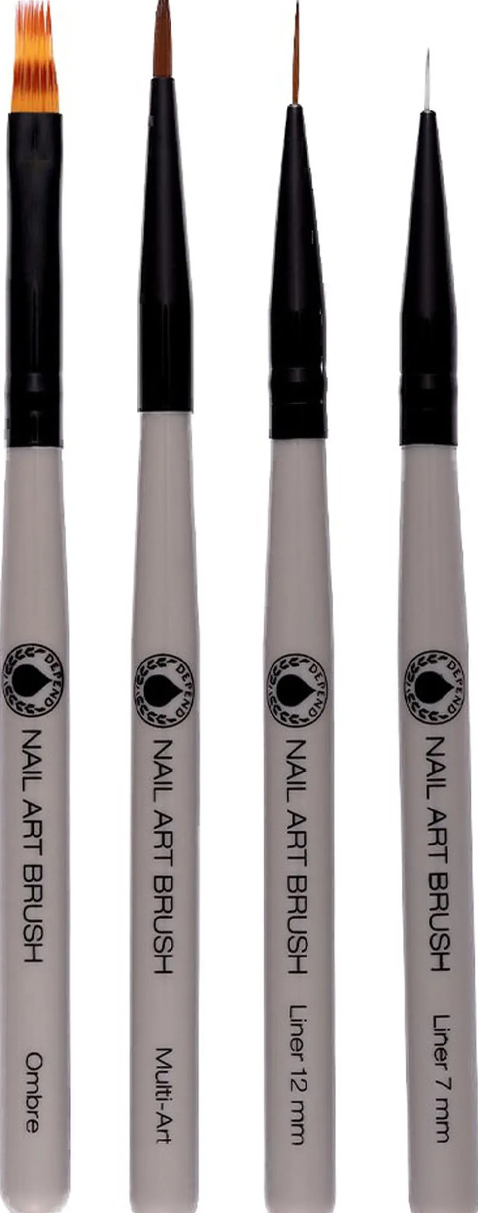 Nail Art Brush Kit 4 psc.