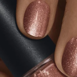 Nail Polish Copper Glitter