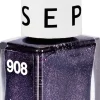 NEW NAIL POLISH-24 908 PURPLE GLEAM