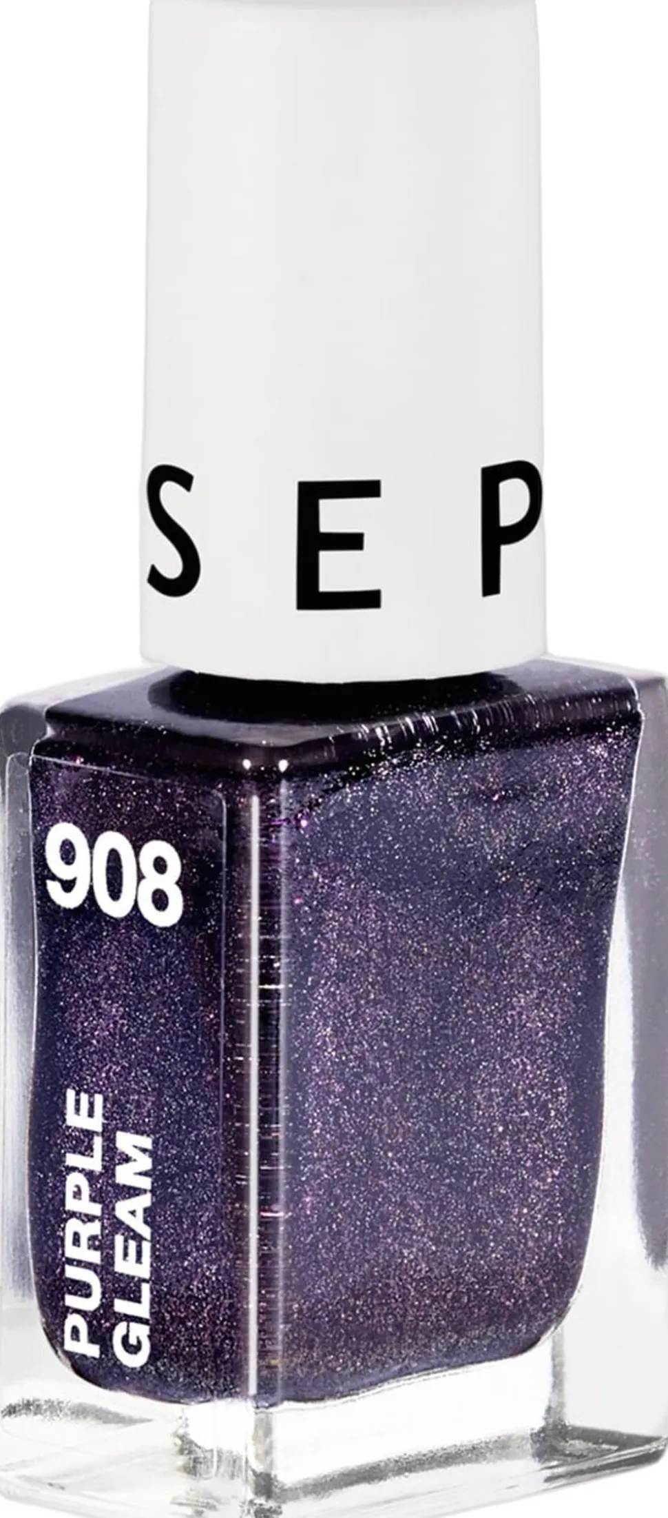 NEW NAIL POLISH-24 908 PURPLE GLEAM