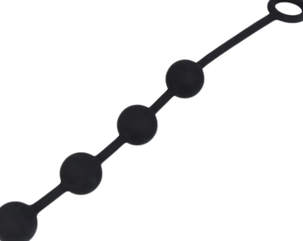 Nexus - Excite Medium Silicone Anal Beads Black