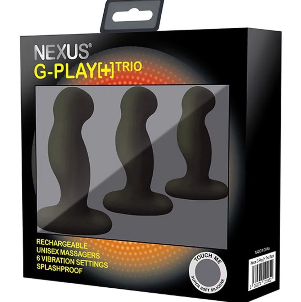 NEXUS - G-PLAY PLUS VIBRATOR TRIO SET BLACK