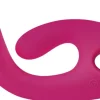 NOMI TANG - FLEX BI BENDABLE DUAL STIMULATION VIBRATOR RED V