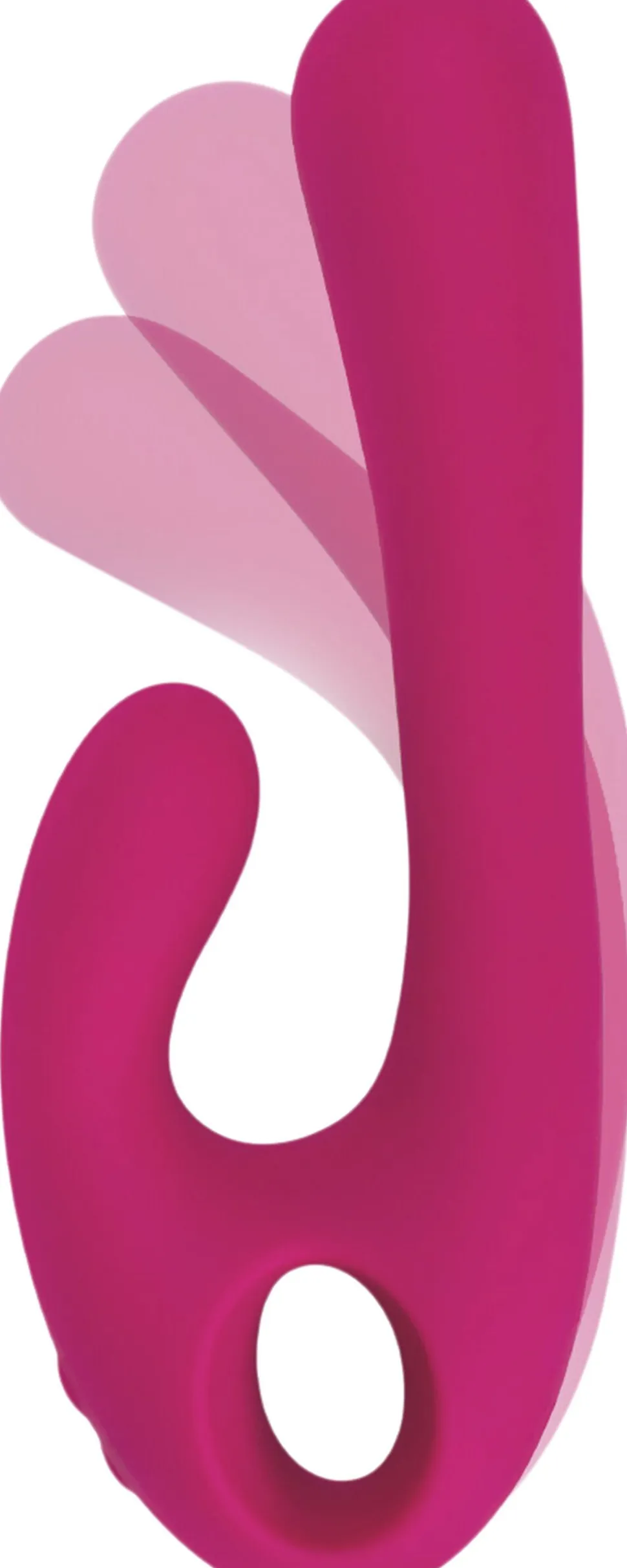 NOMI TANG - FLEX BI BENDABLE DUAL STIMULATION VIBRATOR RED V