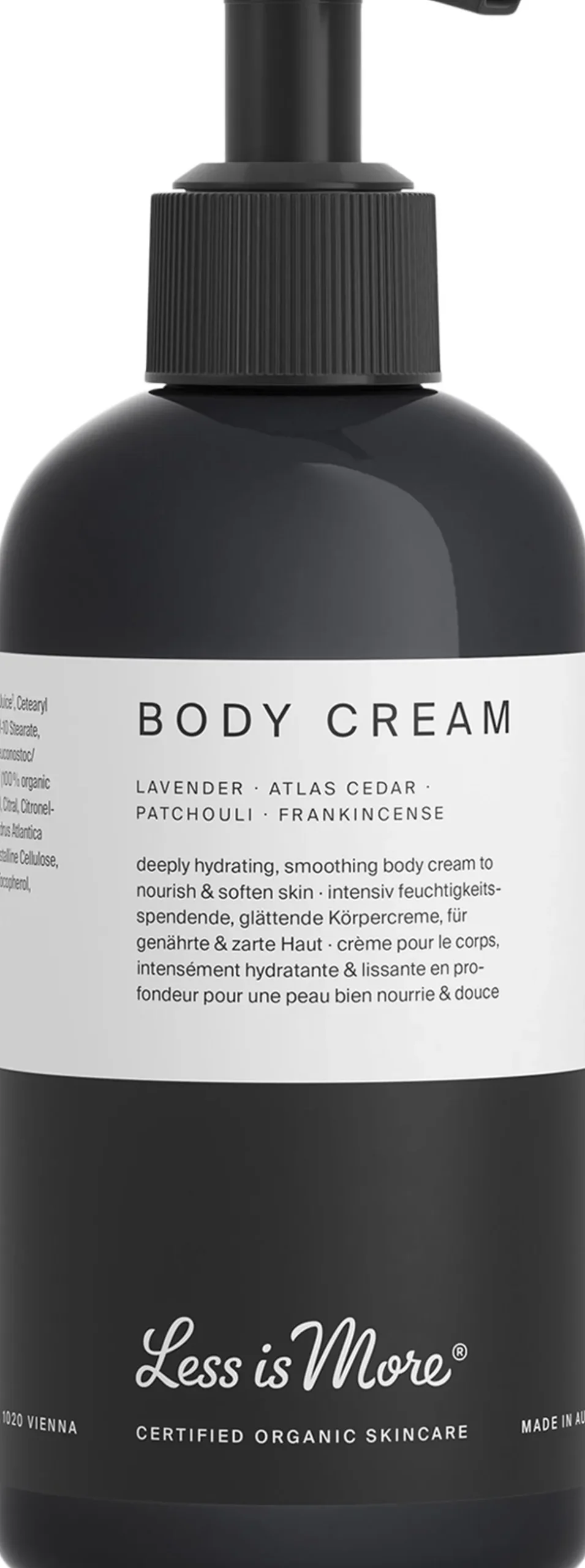 Organic Body Cream Lavender