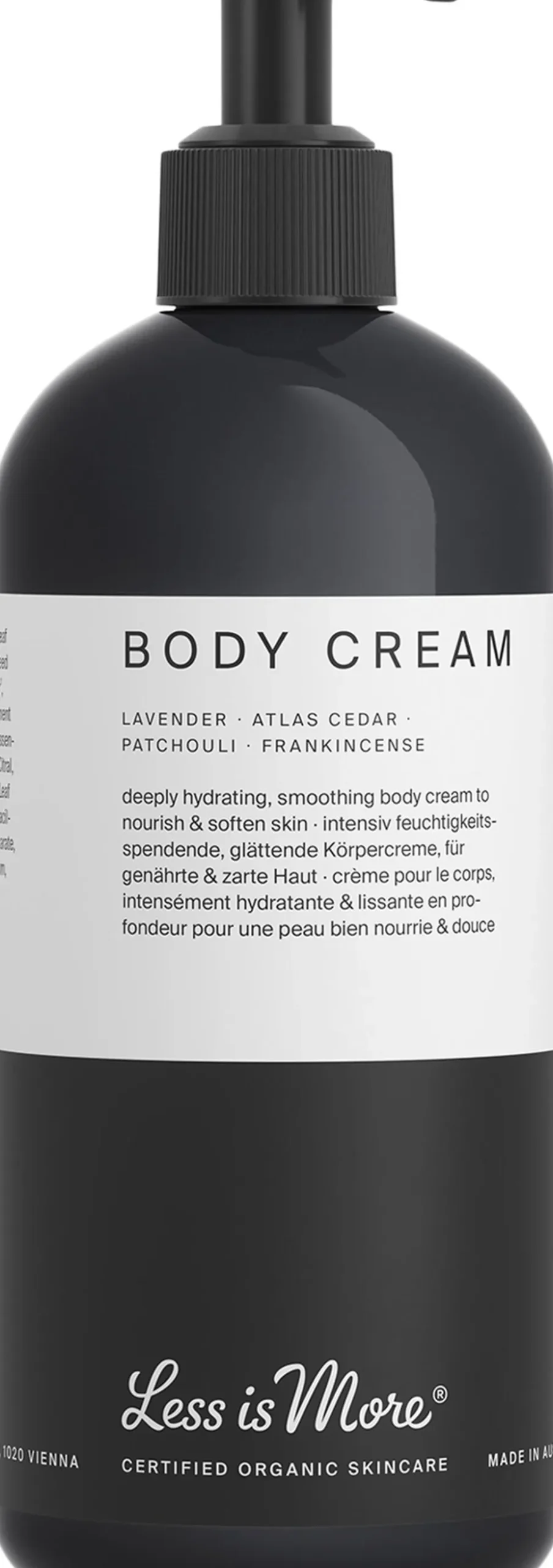 Organic Body Cream Lavender