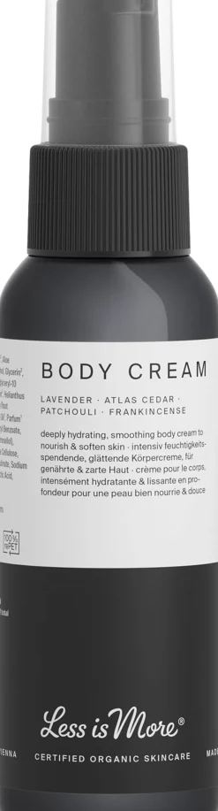 Organic Body Cream Lavender