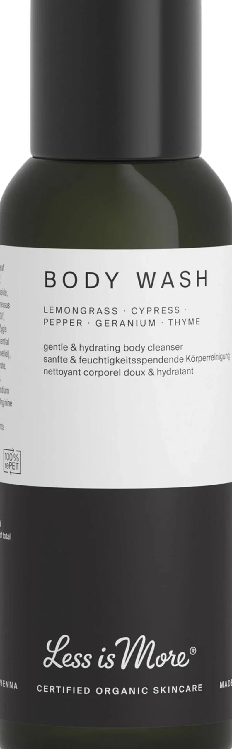 Organic Body Wash Lemongrass