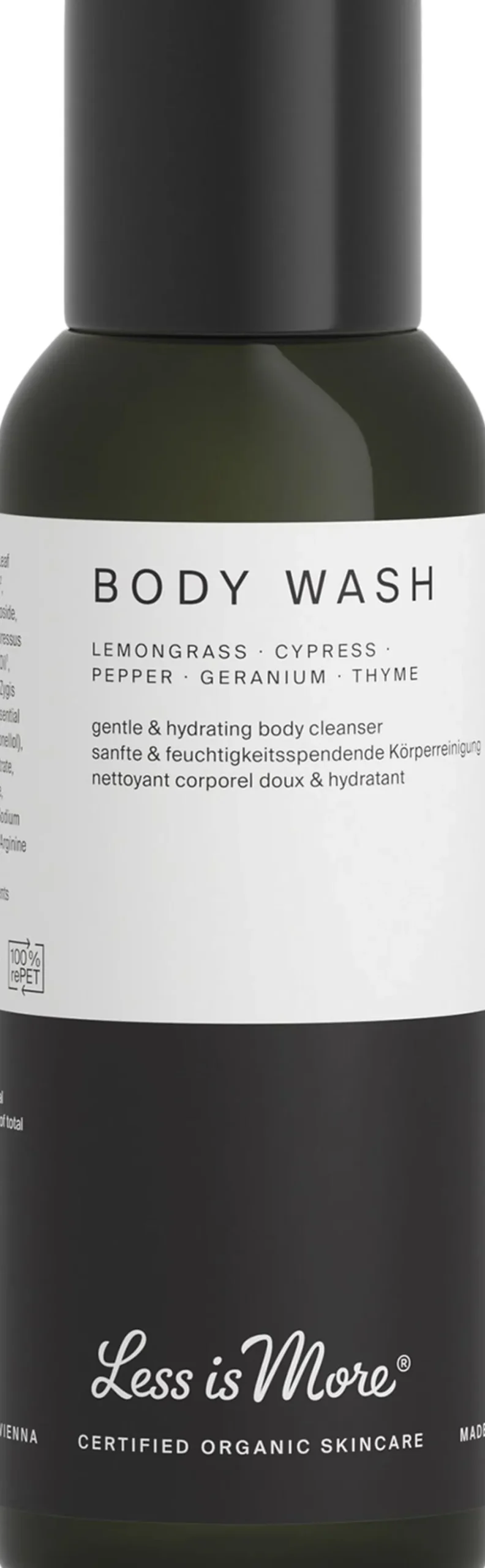 Organic Body Wash Lemongrass