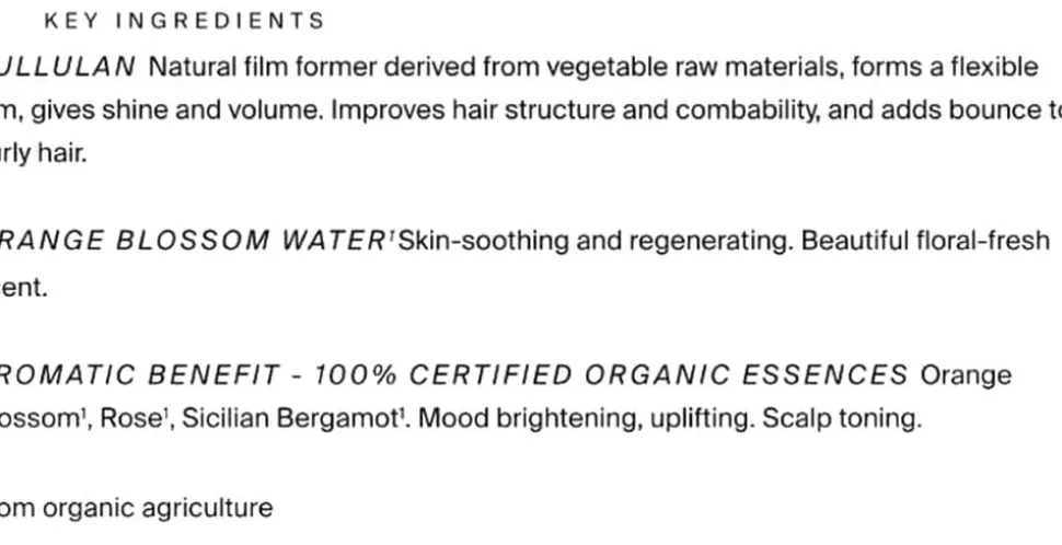 Organic Earl-Grey Blow-Dry Spray