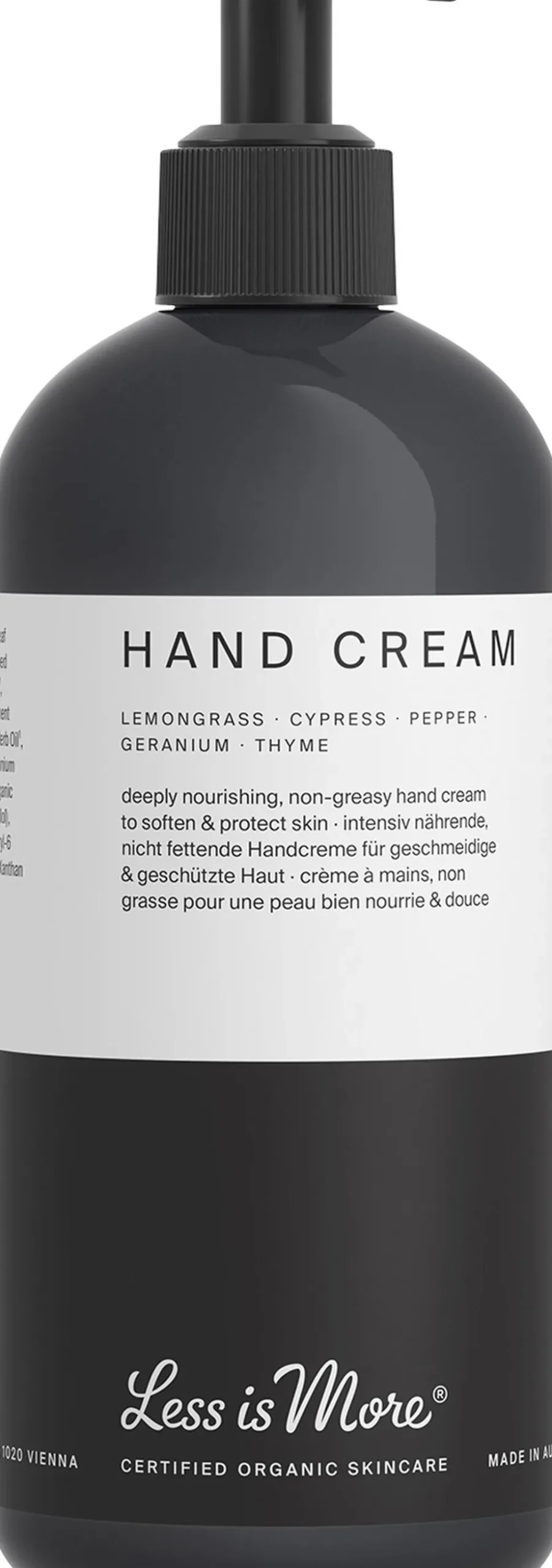 Organic Hand Cream Lemongrass