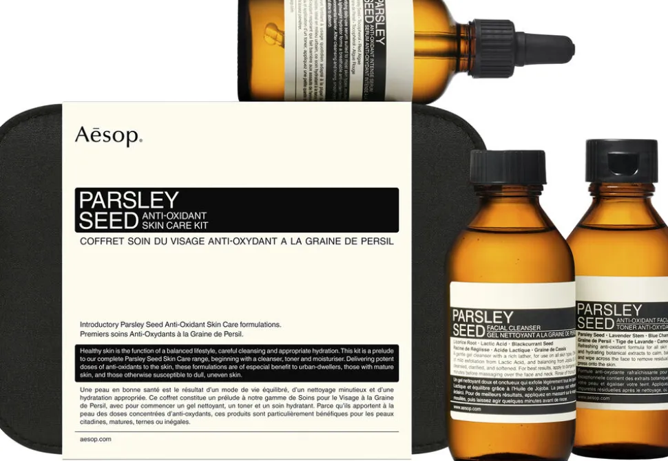 Parsley Seed Anti-Oxidant Skin Care Kit