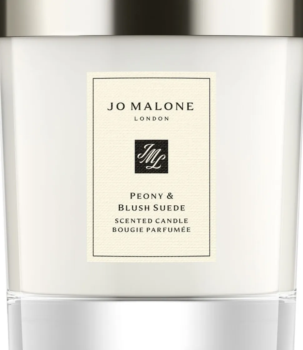 Peony & Blush Suede Scented Classic Candle