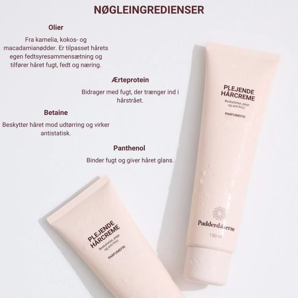 Pudderdåserne Plejende hårcreme