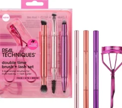 Real Techniques Double Time Retractable Brush Set