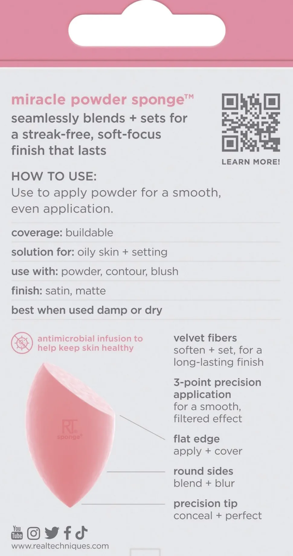 Real Techniques Miracle Powder Sponge