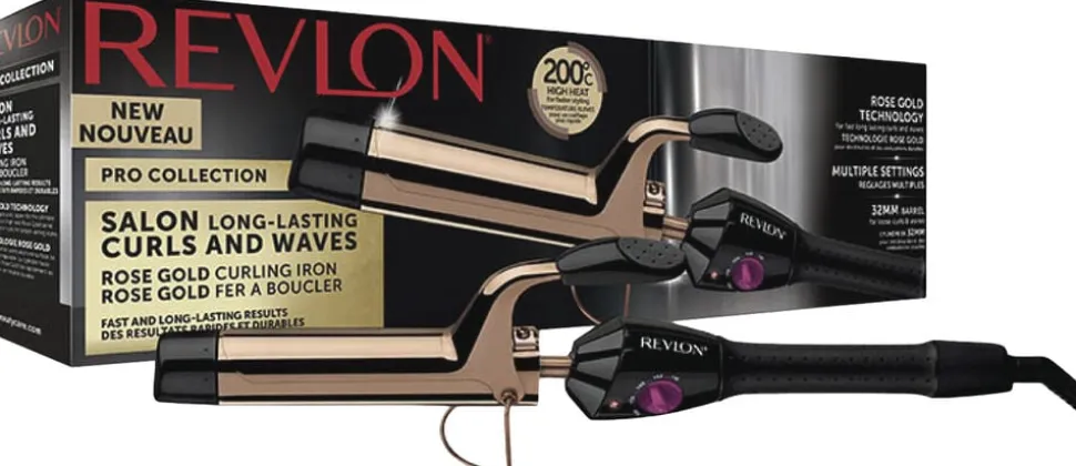 Revlon Klemme Krøllejern 32 mm Pro Collection