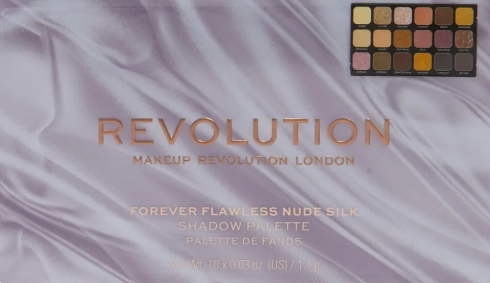 Revolution Forever Flawless Shadow Palette Nude Silk