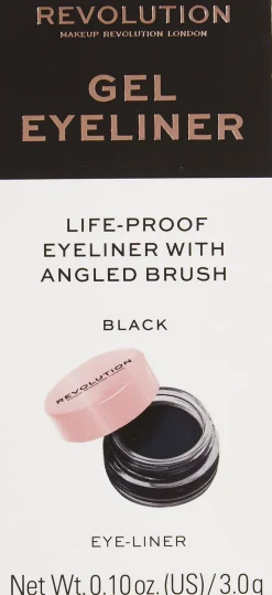 Revolution Gel Eyeliner Pot With Brush