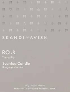RO Scented Candle w Lid 200g